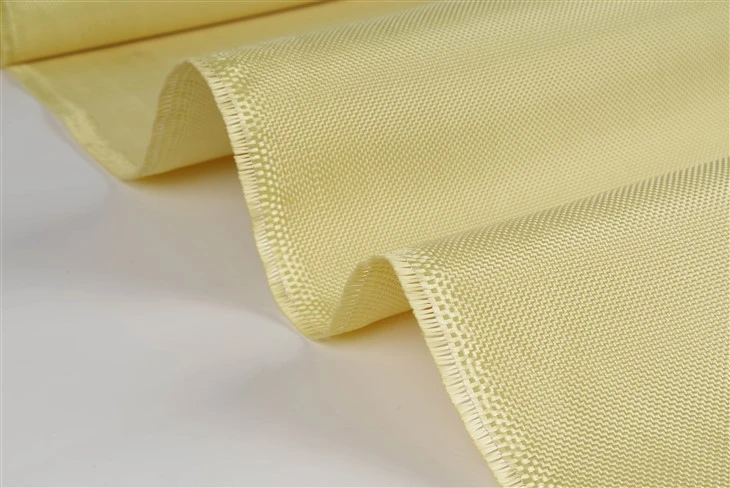 1000D 200g Kevlar Aramid Fiber Fabric High Strength Plain Weave Bulletproof